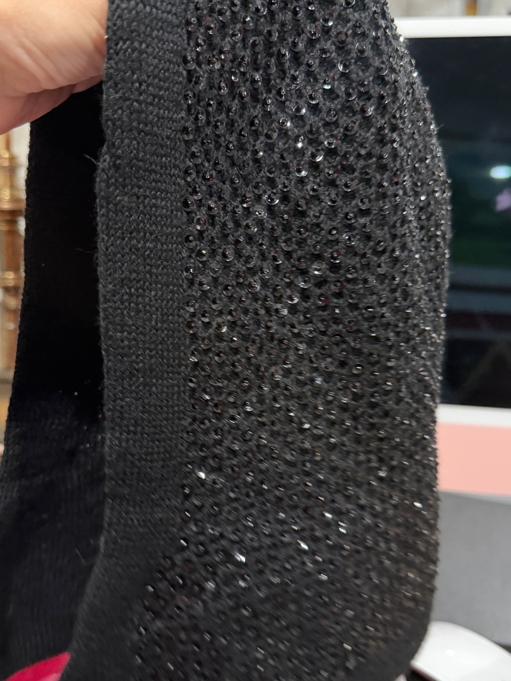 Black Embellished  - Women's Accessory